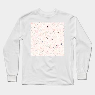 Tiny Terrazzo Texture I. Long Sleeve T-Shirt